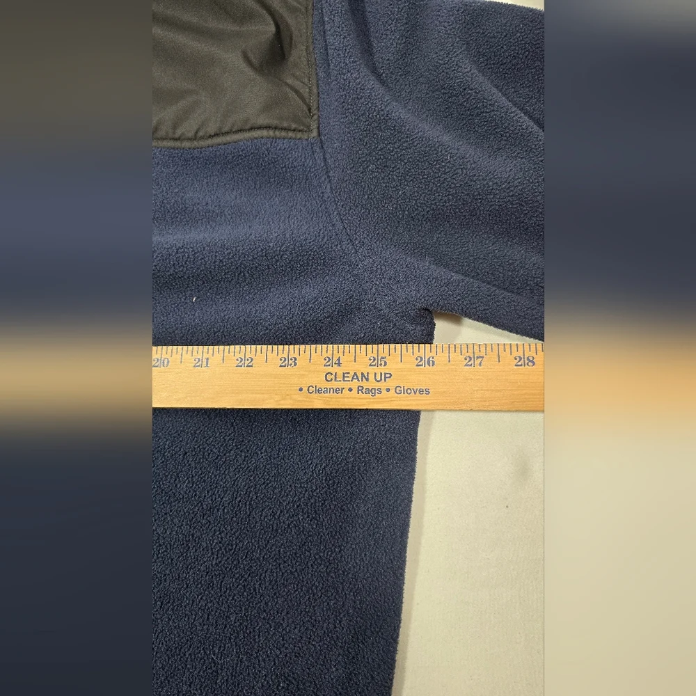 Nautica Full Zip Performance Fleece Jacket Men's XXL Navy Blue